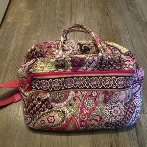 Vera Bradley Weekender with Luggage Tag